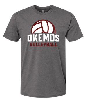 Custom Apparel - Screen Printing - Okemos Volleyball MS - Unisex T-Shirt - T-shirt - Okemos Volleyball MS - 14597