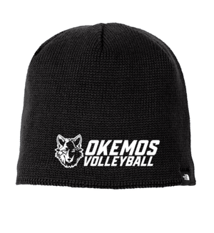 Custom Apparel - Screen Printing - Okemos Volleyball - The North Face Beanie - Hat - Okemos Volleyball - 14526