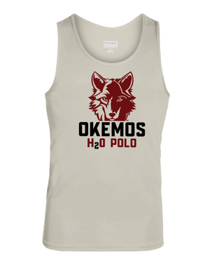 Custom Apparel - Screen Printing - Okemos Water Polo - Adult Performance Tank Top - Okemos Water Polo - 16226