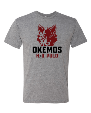Custom Apparel - Screen Printing - Okemos Water Polo - Adult Unisex Triblend T-Shirt - Okemos Water Polo - 16226