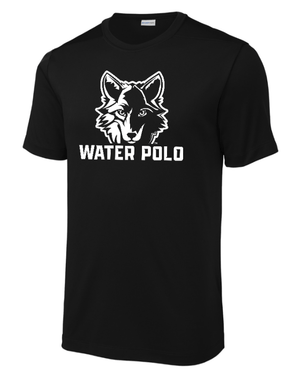 Custom Printed Apparel | Okemos Water Polo Fall 2025 - Black Adult Performance T-Shirt - Okemos Water Polo Fall 2025 - 18411
