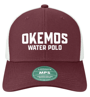 Custom Printed Apparel | Okemos Water Polo Fall 2025 - Snapback Trucker Cap - Okemos Water Polo Fall 2025 - 18411