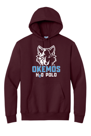 Custom Apparel - Screen Printing - Okemos Water Polo - TALL Adult Unisex Hoodie - Okemos Water Polo - 16226