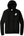Custom Apparel - Screen Printing - Okemos Wolves - Adult Unisex Black Embroidered Nike Full Zip Hoodie - Okemos Public Schools
