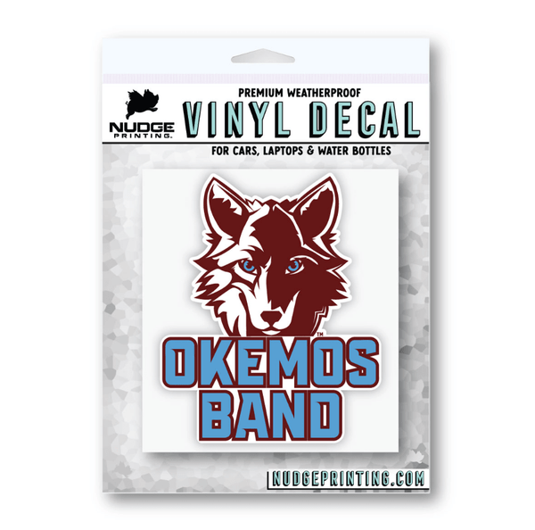 Custom Apparel - Screen Printing - Okemos Wolves - Extracurricular Decals (Multiple Options Available) - Okemos Public Schools