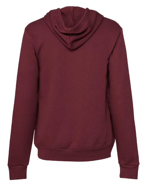 Custom Apparel - Screen Printing - Okemos Wolves - Unisex Fleece Hoodie (Wolves Script Design) - Okemos Public Schools