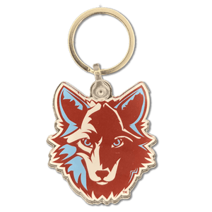 Custom Apparel - Screen Printing - Okemos Wolves - Wolf Keychain - Keychain - Okemos Public Schools