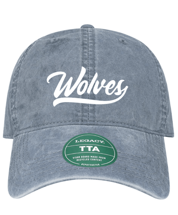 Custom Apparel - Screen Printing - Okemos Wolves - "Wolves" Twill Cap (Multiple Colors) - Hat - Okemos Public Schools
