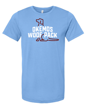 Custom Apparel - Screen Printing - Okemos Woof Pack - Adult Unisex T-Shirt - Okemos Woof Pack - 16526