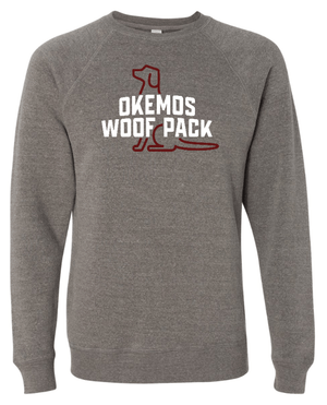 Custom Apparel - Screen Printing - Okemos Woof Pack - Crewneck Sweatshirt - Crewneck Sweatshirt - Okemos Woof Pack - 14754