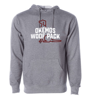 Custom Apparel - Screen Printing - Okemos Woof Pack - Hooded Sweatshirt - Hooded Sweatshirt - Okemos Woof Pack - 14754