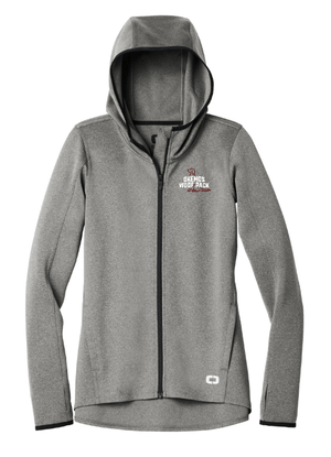 Custom Apparel - Screen Printing - Okemos Woof Pack - OGIO Ladies Full - Zip Jacket - Zip Hoodie - Okemos Woof Pack - 14754