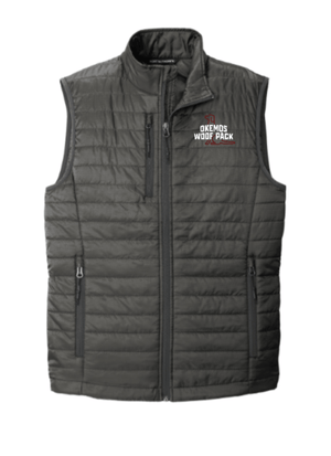 Custom Apparel - Screen Printing - Okemos Woof Pack - Packable Puffy Vest - Okemos Woof Pack - 16526