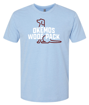 Custom Apparel - Screen Printing - Okemos Woof Pack - Unisex T-Shirt - T-shirt - Okemos Woof Pack - 14754