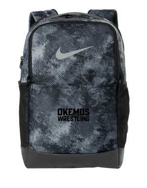 Custom Apparel - Screen Printing - Okemos Wrestling 24/25 - Nike LIMITED EDITION Camo Backpack - Okemos Wrestling 24/25 - 16902