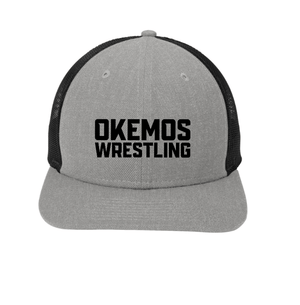 Custom Apparel - Screen Printing - Okemos Wrestling 24/25 - Snapback Low Profile Trucker Cap - Okemos Wrestling 24/25 - 16902