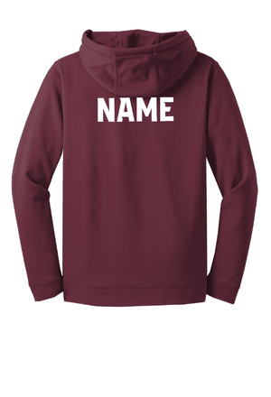 Custom Apparel - Screen Printing - Okemos Wrestling 24/25 - Sport Wick Fleece Hooded Pullover (OPTIONAL PERSONALIZATION) - Okemos Wrestling 24/25 - 16902