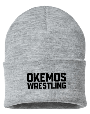 Custom Apparel - Screen Printing - Okemos Wrestling 24/25 - Sustainable Beanie - Okemos Wrestling 24/25 - 16902