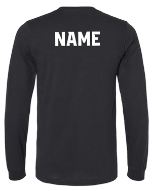Custom Apparel - Screen Printing - Okemos Wrestling 24/25 - Unisex Long Sleeve T-Shirt ~ Maroon / Black ~ (OPTIONAL PERSONALIZATION) - Okemos Wrestling 24/25 - 16902