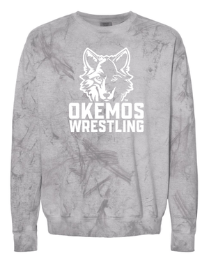 Custom Apparel - Screen Printing - Okemos Wrestling - Adult Unisex Crewneck Sweatshirt - Okemos Wrestling - 14951