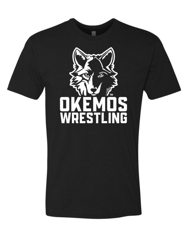 Custom Apparel - Screen Printing - Okemos Wrestling - Adult Unisex CVC T-Shirt - Okemos Wrestling - 14951