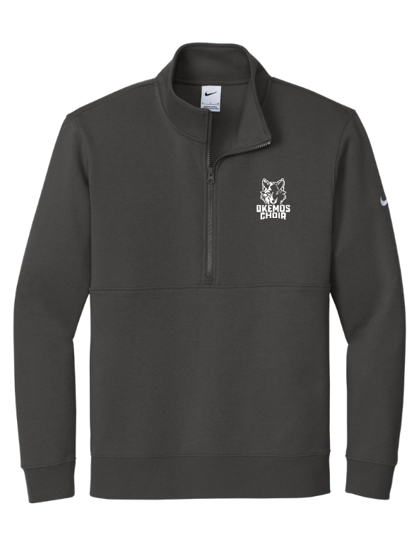 Okemos Choir Apparel - Nike Men's Fleece 1/2 Zip