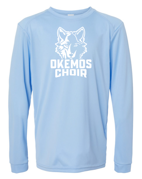 Okemos Choir Apparel - Youth Performance Long Sleeve T-Shirt