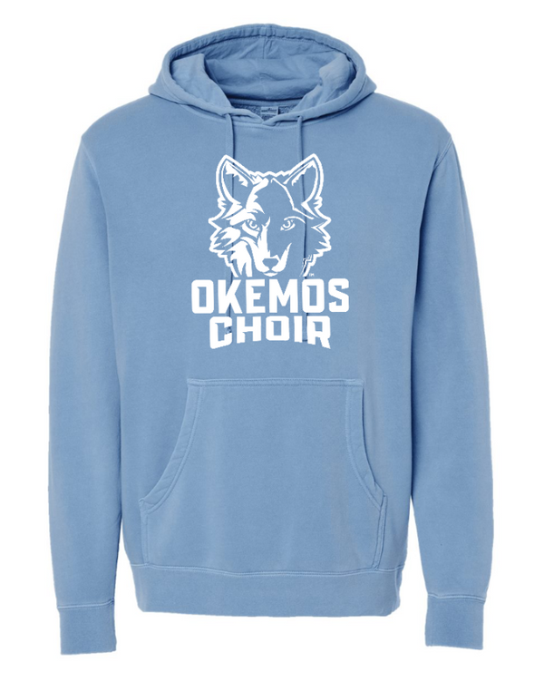 Okemos Choir - Adult Midweight Pigment Dyed Hoodie