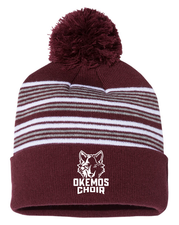 Okemos Choir - Pom Cuffed Beanie