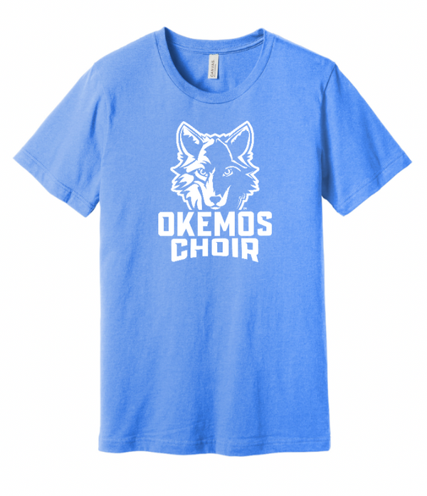 Okemos Choir - Adult Unisex T-Shirt  -- Blue / Maroon