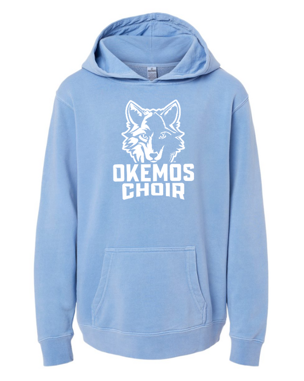 Okemos Choir - Youth Midweight Pigment Dyed Hoodie