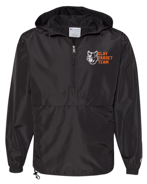 Okemos Clay Target Team 2024 - Unisex Champion Hooded 1/4 Zip Jacket