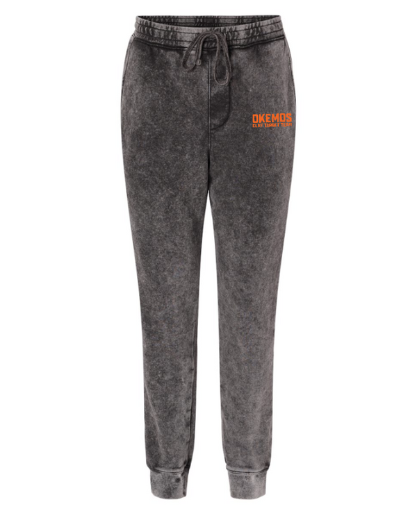 Okemos Clay Target Team 2024 - Unisex Mineral Wash Fleece Joggers