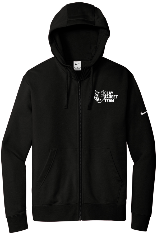 Okemos Clay Target Team 2024 - Unisex Nike Full Zip Hoodie