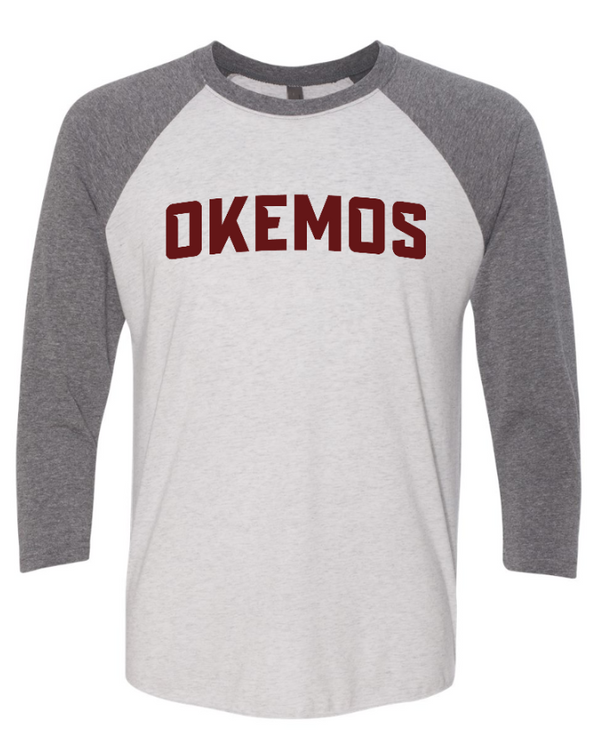 Okemos 2024-2025 Staff Options - Triblend Raglan T-Shirt