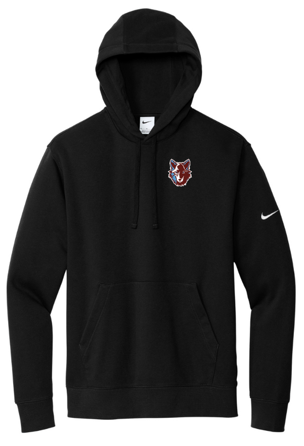 Okemos Public Montessori - Adult Nike Fleece Sleeve Swoosh Pullover Hoodie