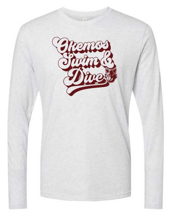 Okemos Swim & Dive - Triblend Long Sleeve