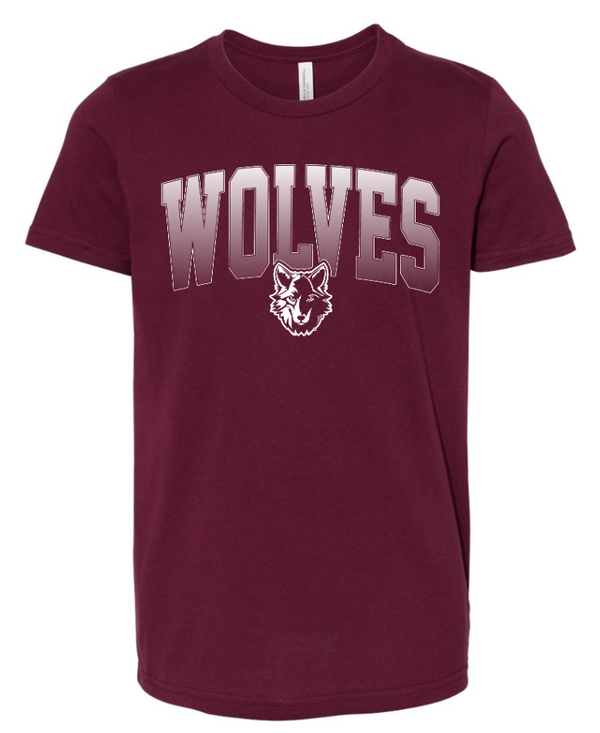 Okemos Wolves Community - Youth T-Shirt (Wolves Gradient Design)