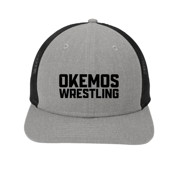 Okemos Wrestling 24/25 - Snapback Low Profile Trucker Cap