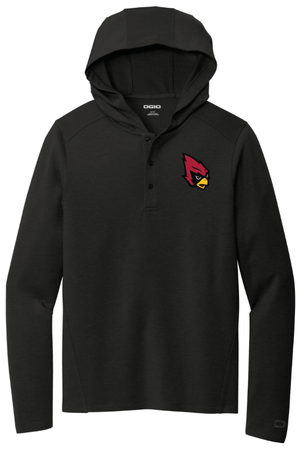 Custom Printed Apparel | ON DEMAND | PORTLAND RAIDERS | Unisex OGIO Luuma Flex Hooded Henley - Fabricated Customs