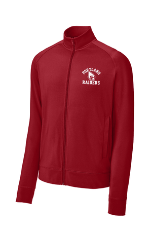 Custom Printed Apparel | ON DEMAND | PORTLAND RAIDERS | Unisex Sport - Wick Stretch Full Zip Cadet Jacket - Fabricated Customs