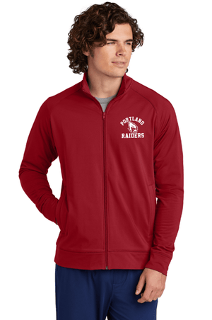 Custom Printed Apparel | ON DEMAND | PORTLAND RAIDERS | Unisex Sport - Wick Stretch Full Zip Cadet Jacket - Fabricated Customs