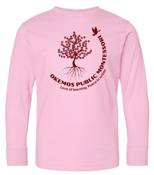 Custom Printed Apparel | OPM Holiday Store | Youth Long Sleeve "OPM Logo" (MULTIPLE COLOR OPTIONS) - OPM W25 - 18675