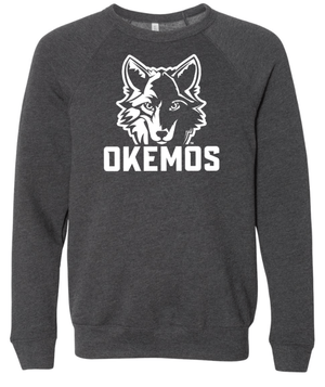 Custom Apparel - Screen Printing - OPM PTO Spring - Adult Okemos Crewneck Sweatshirt - OPM PTO Spring - 15509