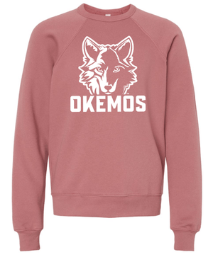 Custom Apparel - Screen Printing - OPM PTO Spring - Youth Okemos Crewneck Sweatshirt - OPM PTO Spring - 15509
