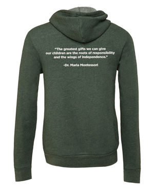 Custom Printed Apparel | OPM Spiritwear 2025 - Adult Fleece Hoodie Sweatshirt Natural - OPM Spiritwear 2025 - 18266