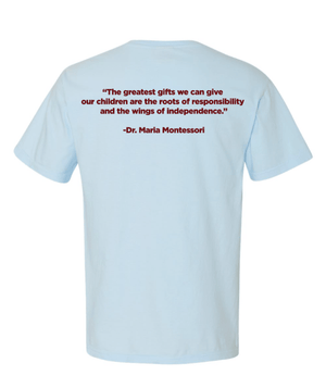 Custom Printed Apparel | OPM Spiritwear 2025 - Adult Heavyweight T-Shirt Chambray - OPM Spiritwear 2025 - 18266