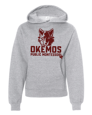 Custom Apparel - Screen Printing - OPM Spiritwear 2025 - Youth Grey Hoodie - opm spirit wear