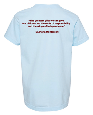 Custom Printed Apparel | OPM Spiritwear 2025 - Youth Heavyweight T-Shirt Chambray - OPM Spiritwear 2025 - 18266