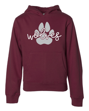 Custom Apparel - Screen Printing - OPM Spiritwear 2025 - Youth Maroon Hoodie - OPM Spiritwear 2025 - 17537